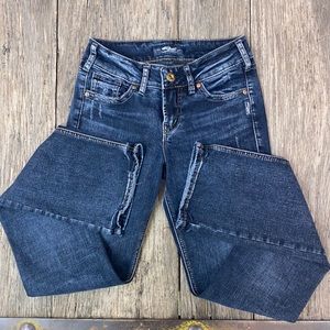 Silver Suki Slim Bootcut Jeans